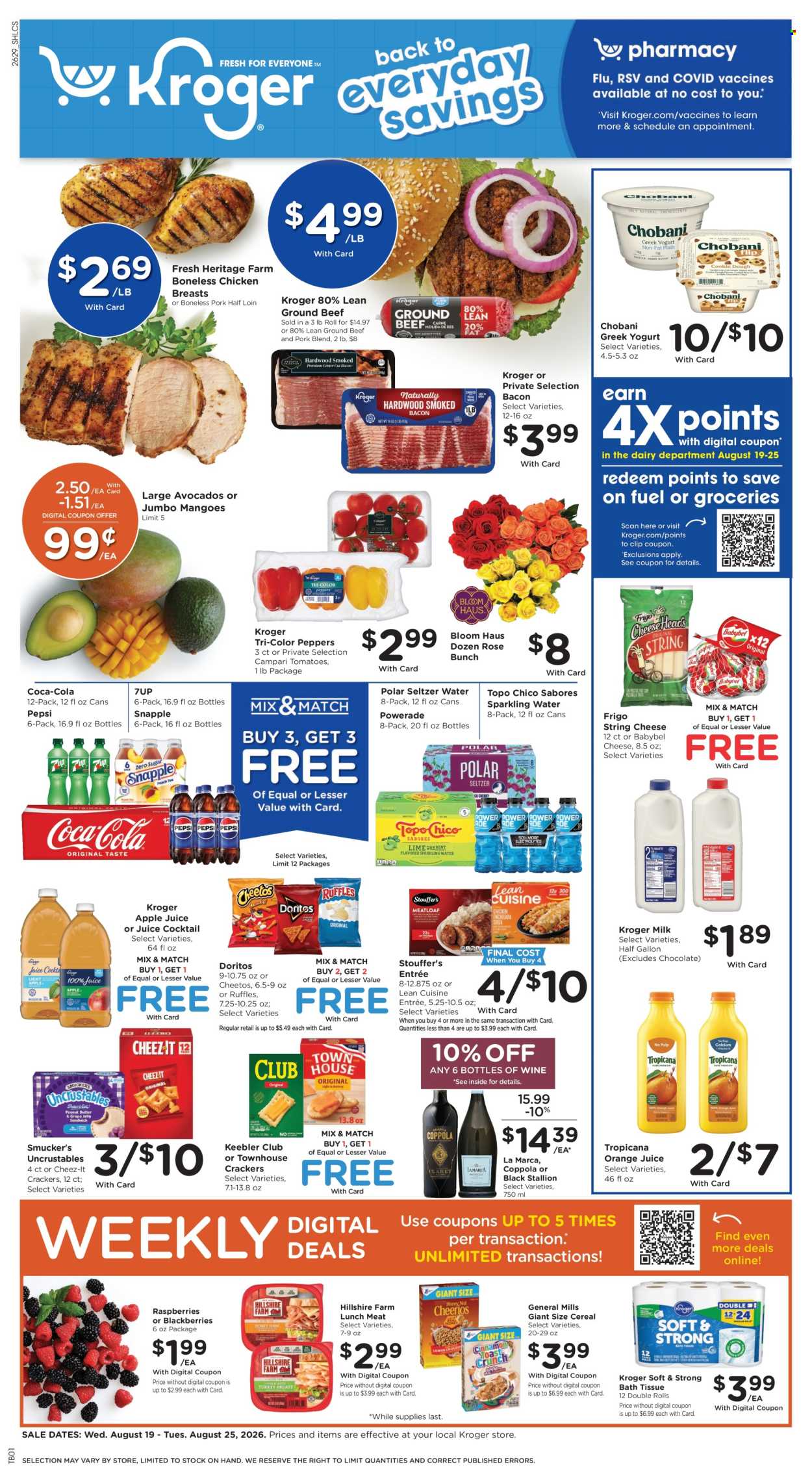 Kroger ad  - 08.19.2026 - 08.25.2026. Page 1