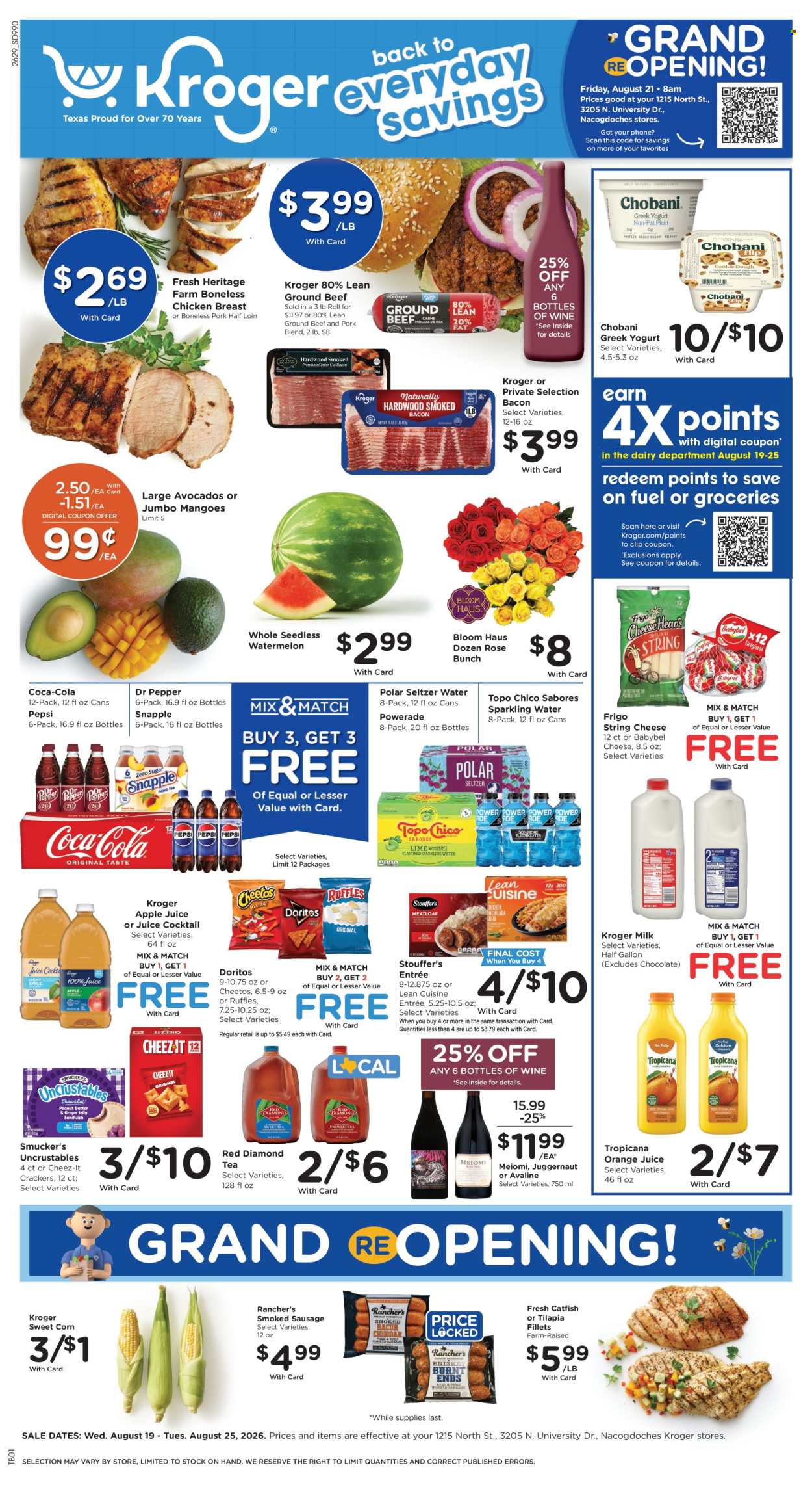 Kroger ad  - 08.19.2026 - 08.25.2026. Page 1