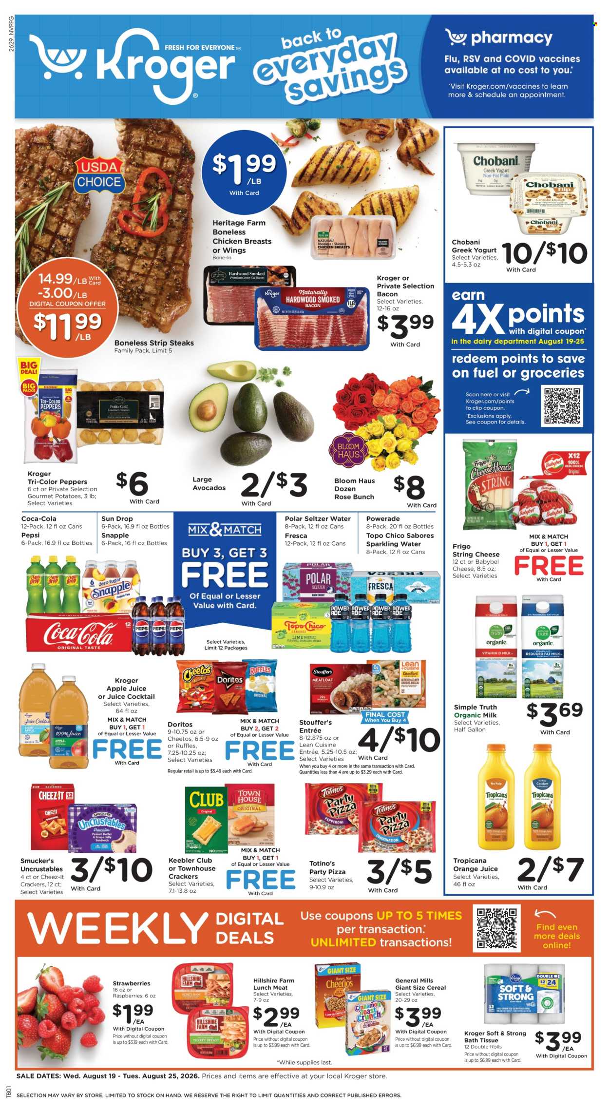 Kroger ad  - 08.19.2026 - 08.25.2026. Page 1