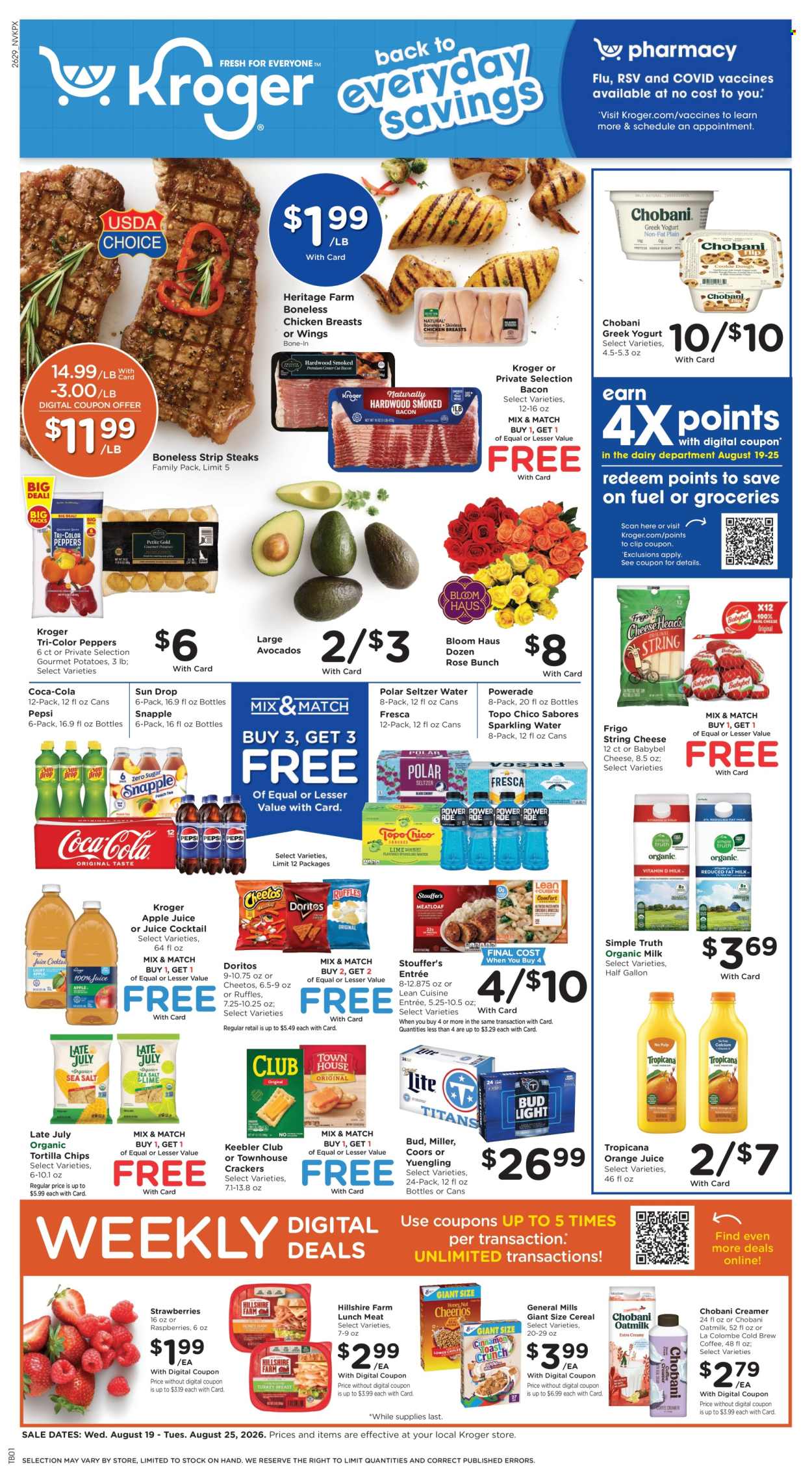 Kroger ad  - 08.19.2026 - 08.25.2026. Page 1