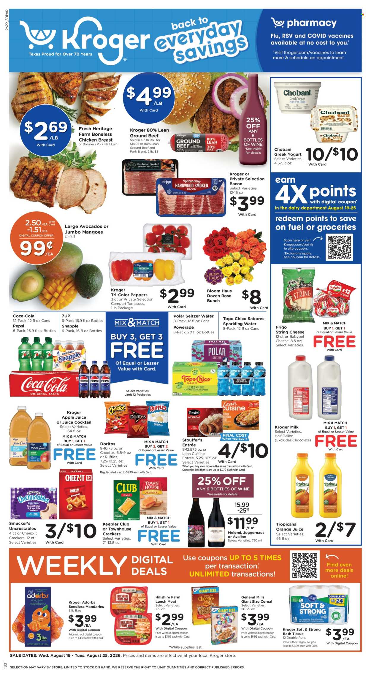 Kroger ad  - 08.19.2026 - 08.25.2026. Page 1