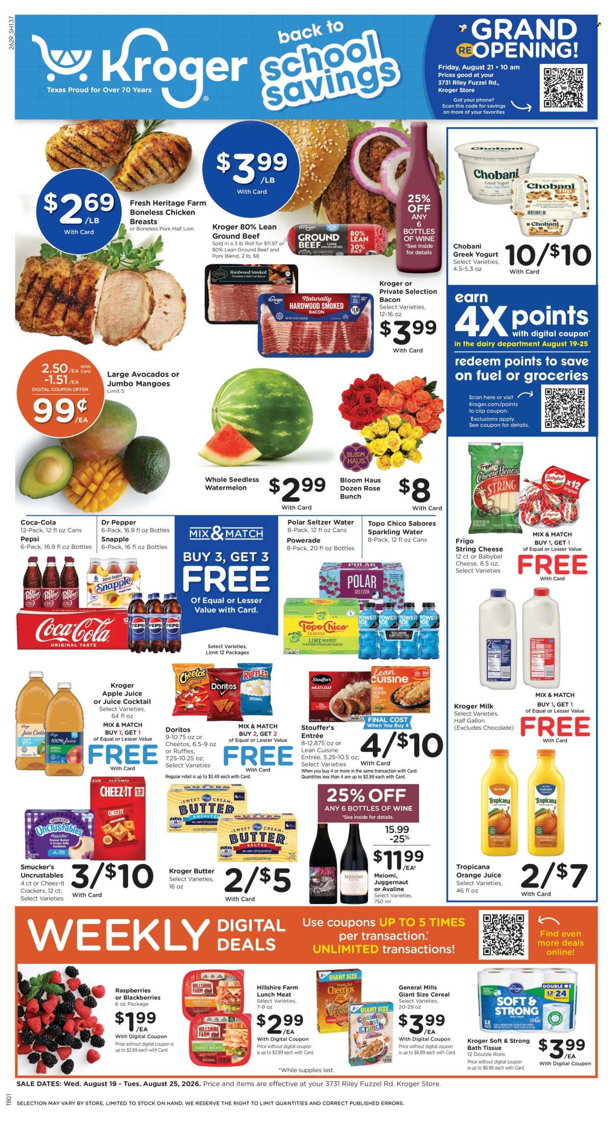 Kroger ad  - 08.19.2026 - 08.25.2026. Page 1