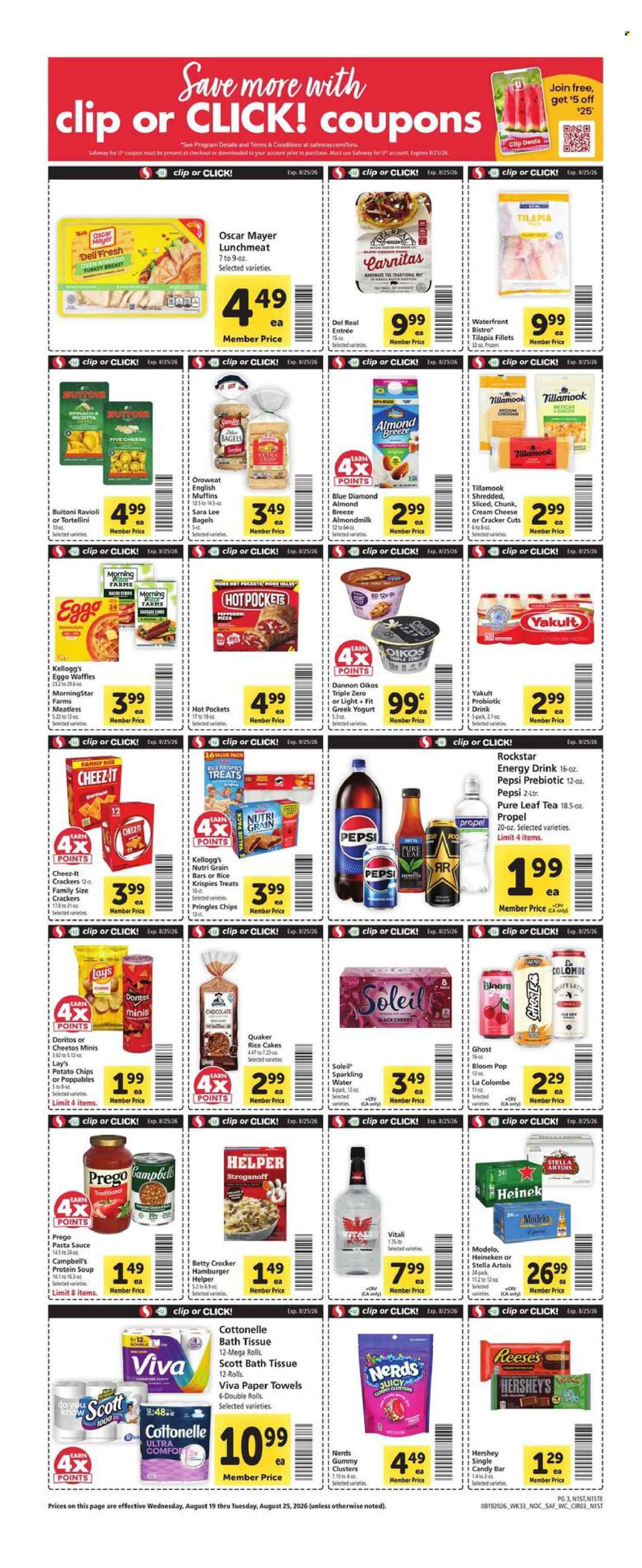 Safeway ad  - 08.19.2026 - 08.25.2026. Page 3