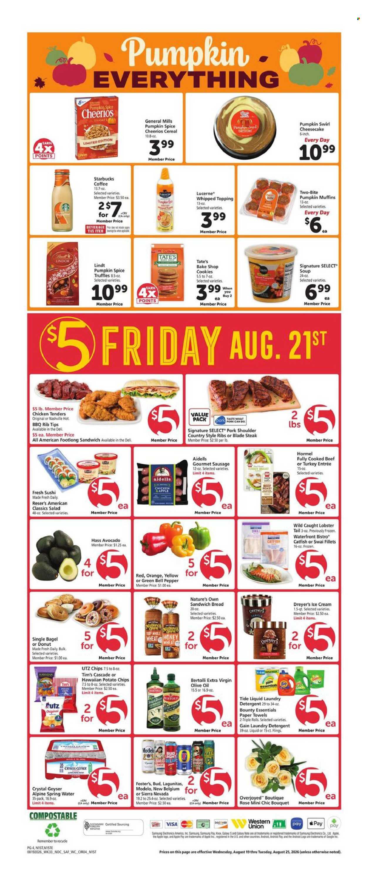 Safeway ad  - 08.19.2026 - 08.25.2026. Page 4