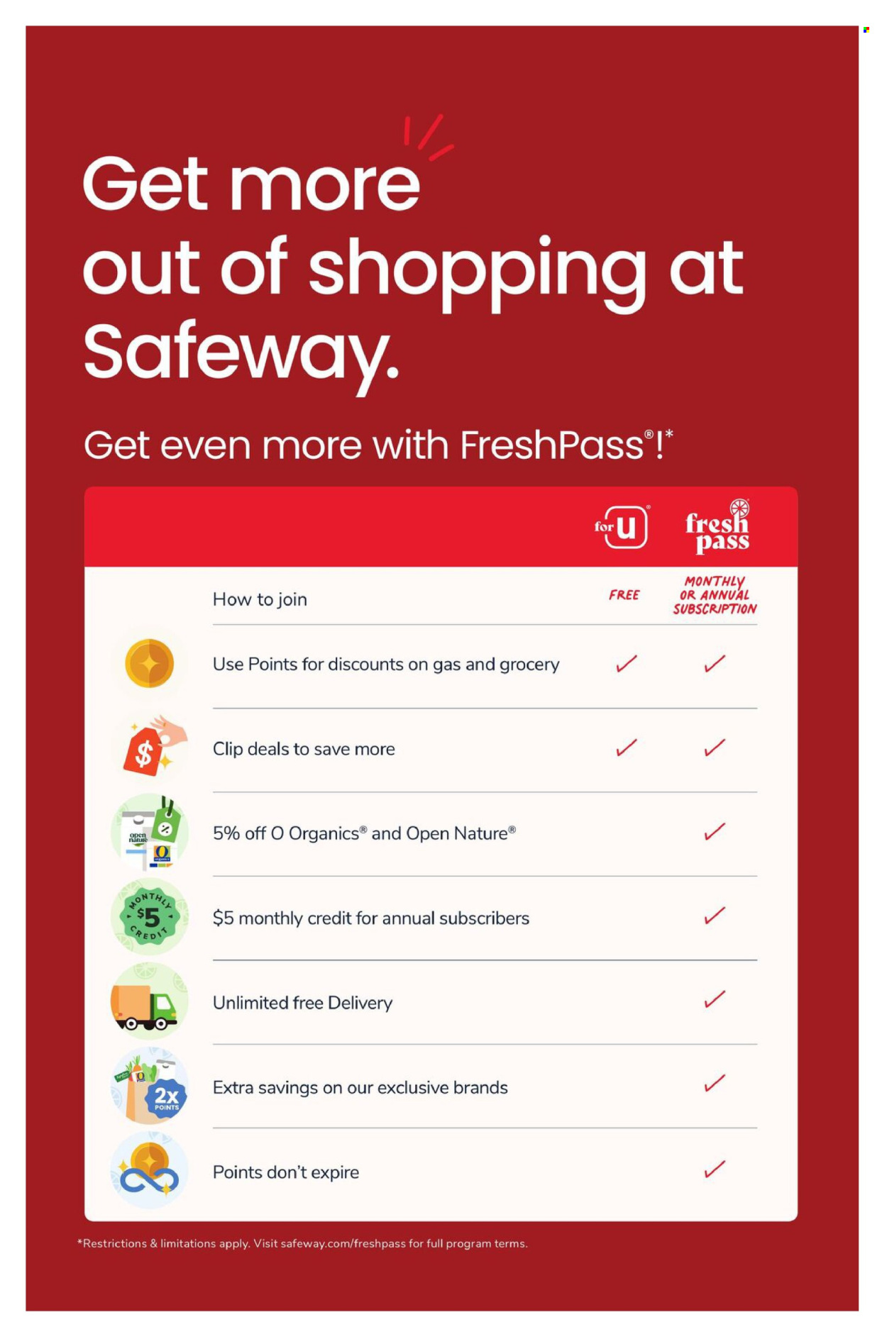 Safeway ad  - 08.19.2026 - 08.25.2026. Page 10