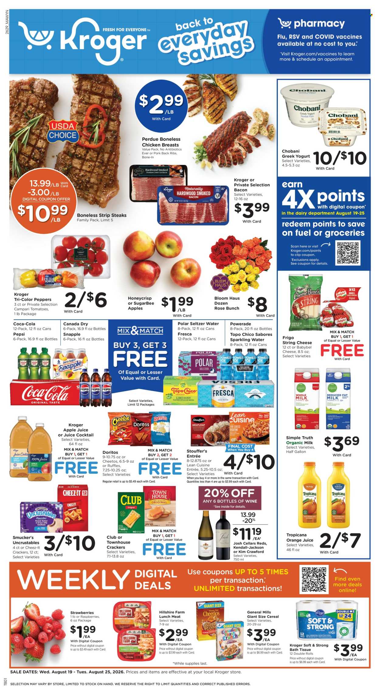 Kroger ad  - 08.19.2026 - 08.25.2026. Page 1