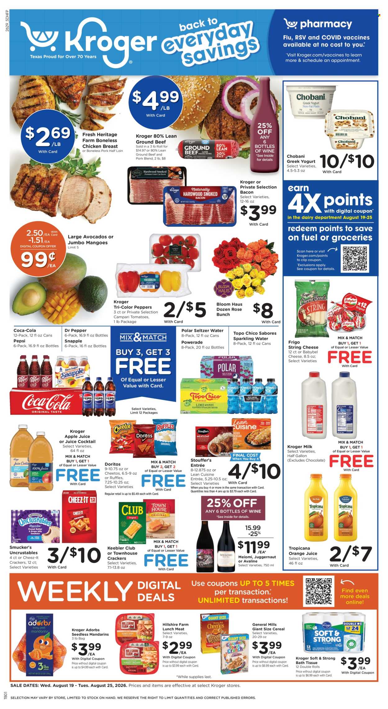 Kroger ad  - 08.19.2026 - 08.25.2026. Page 1