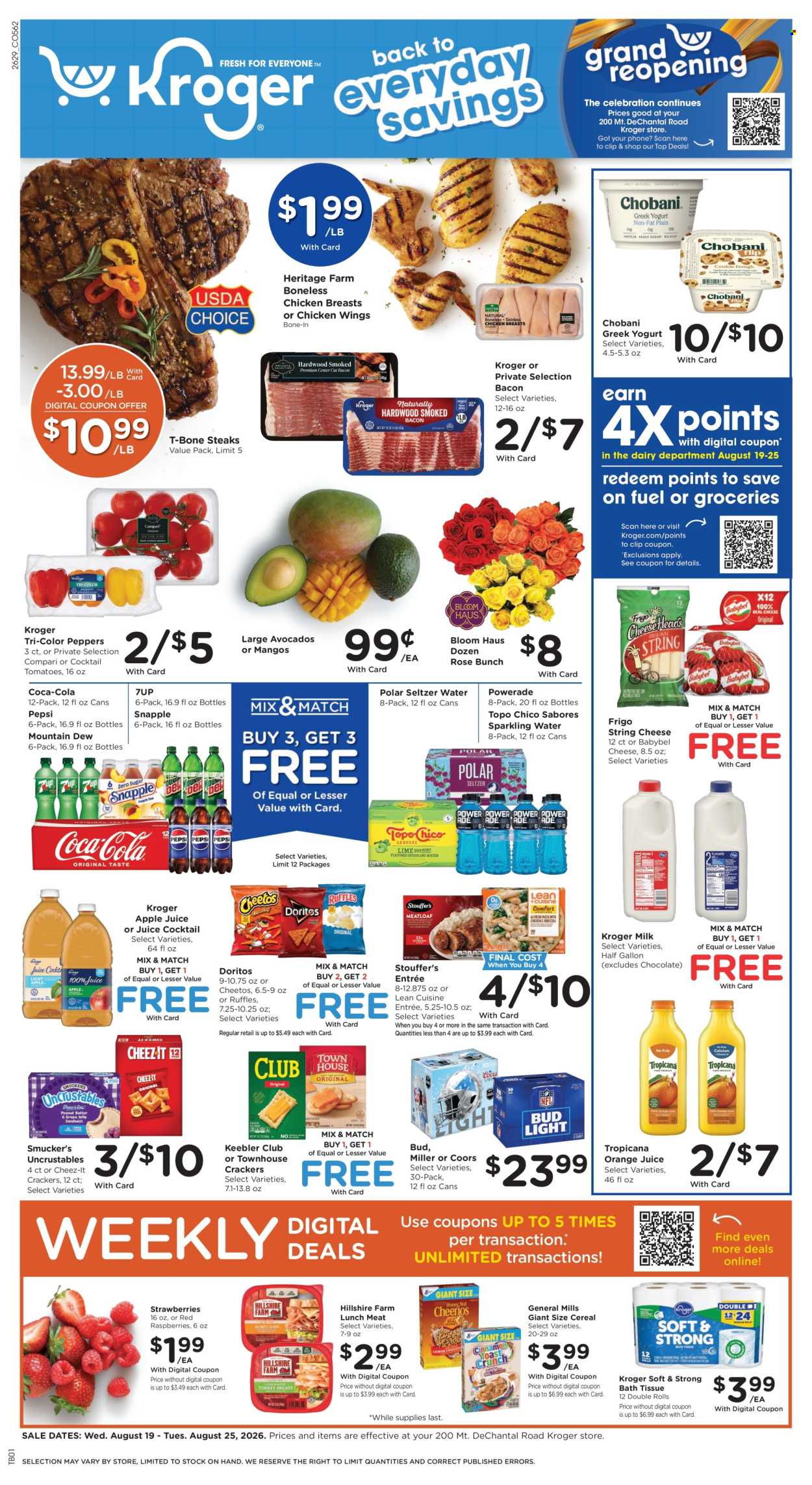 Kroger ad  - 08.19.2026 - 08.25.2026. Page 1