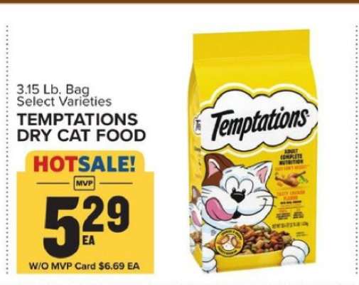 Temptations Dry Cat Food