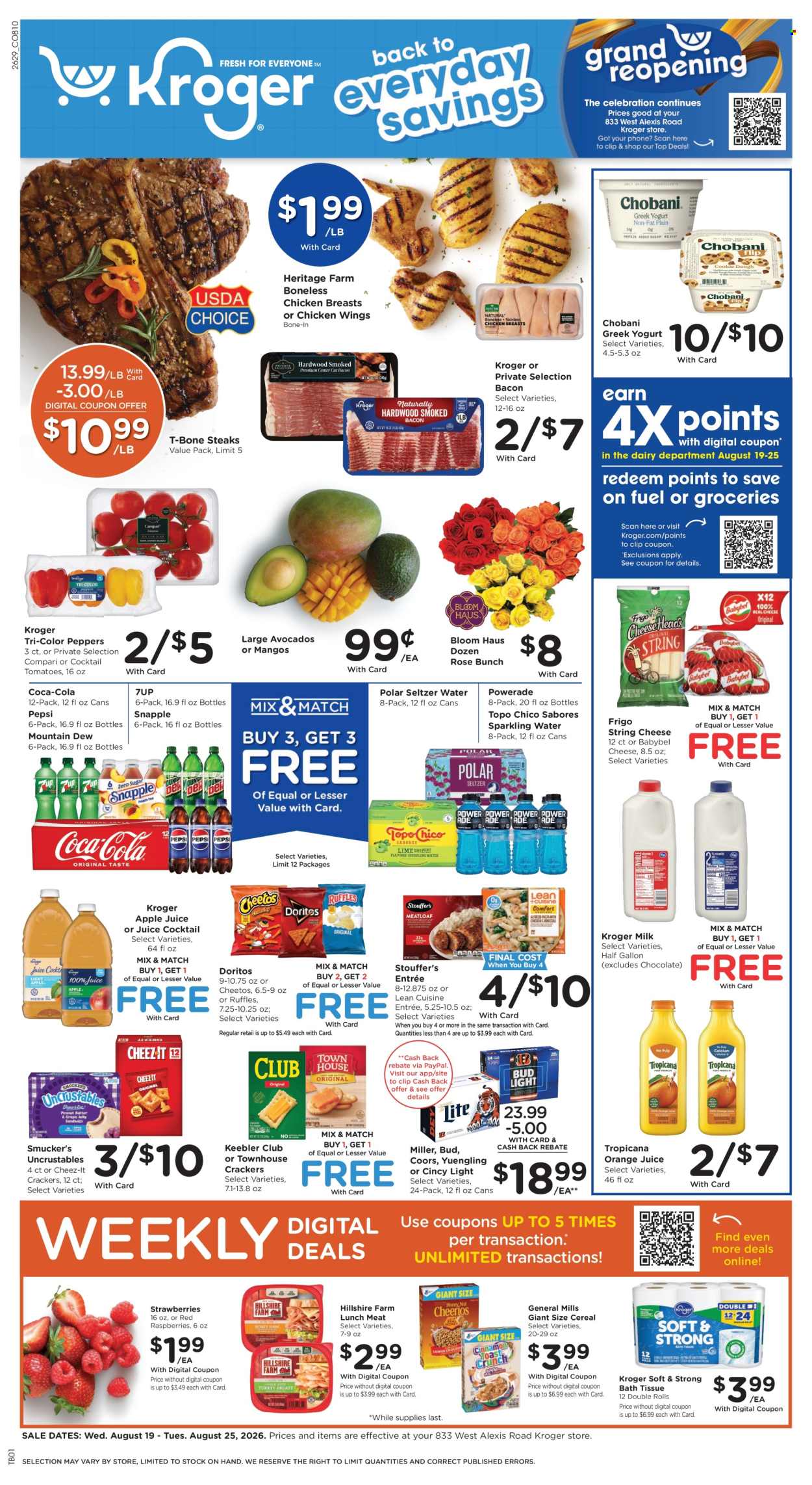 Kroger ad  - 08.19.2026 - 08.25.2026. Page 1