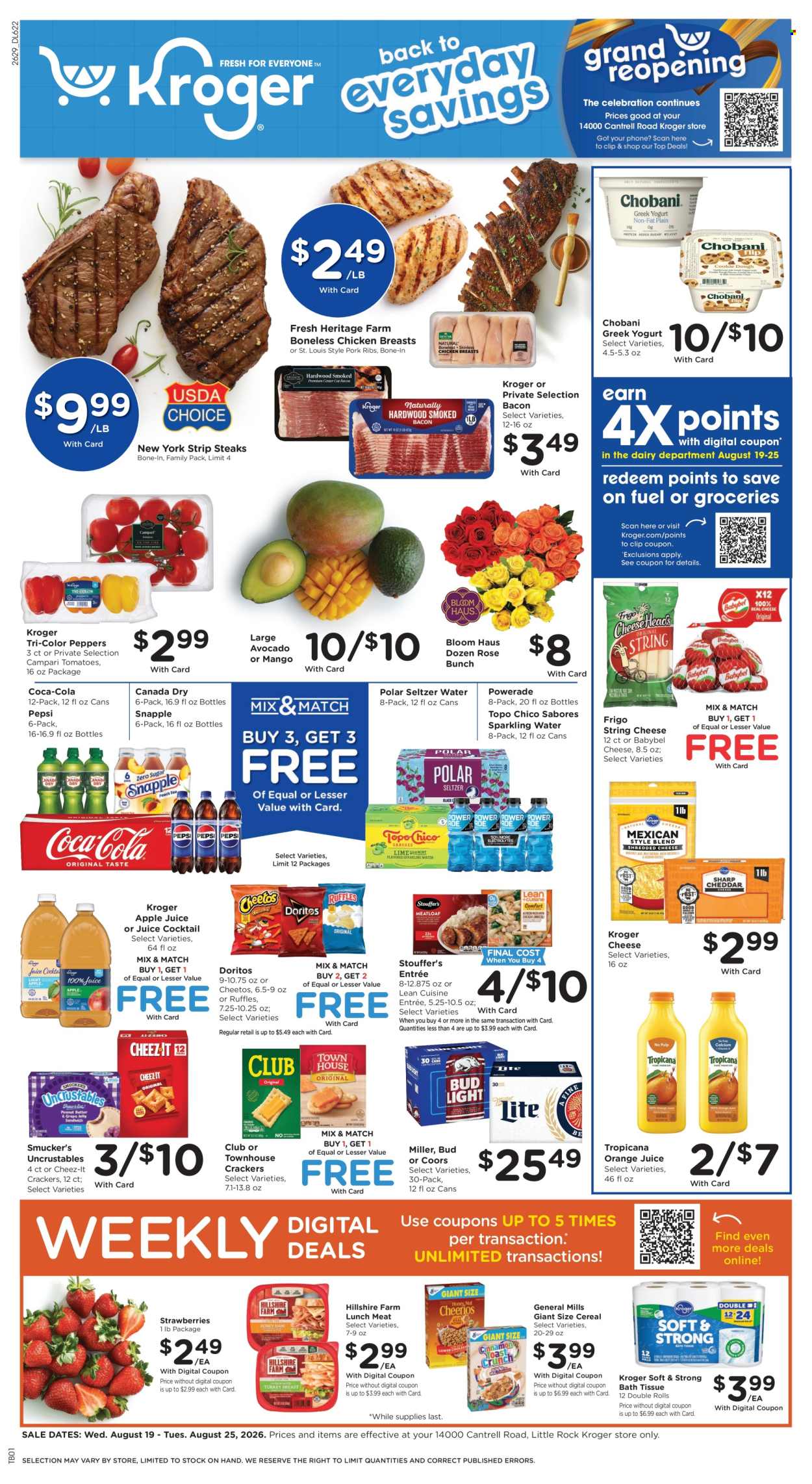 Kroger ad  - 08.19.2026 - 08.25.2026. Page 1