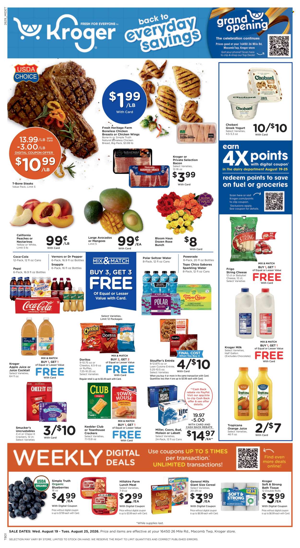 Kroger ad  - 08.19.2026 - 08.25.2026. Page 1