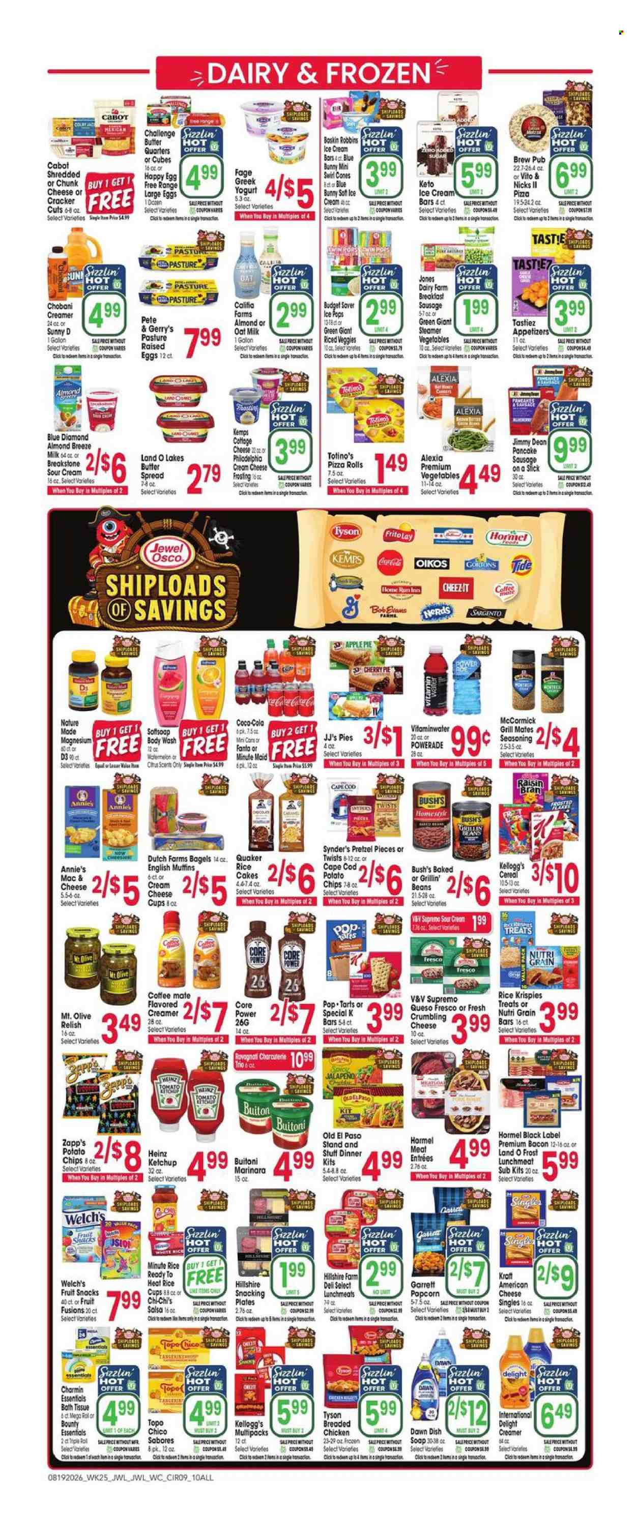 Jewel Osco ad  - 08.19.2026 - 08.25.2026. Page 9