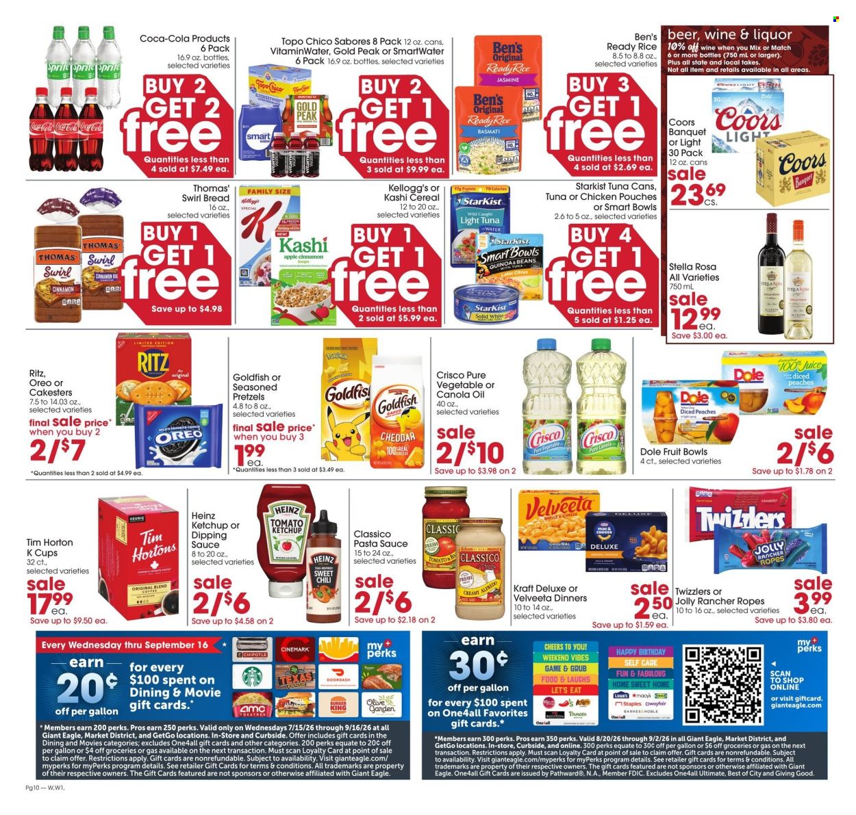 Giant Eagle ad  - 08.20.2026 - 08.26.2026. Page 10