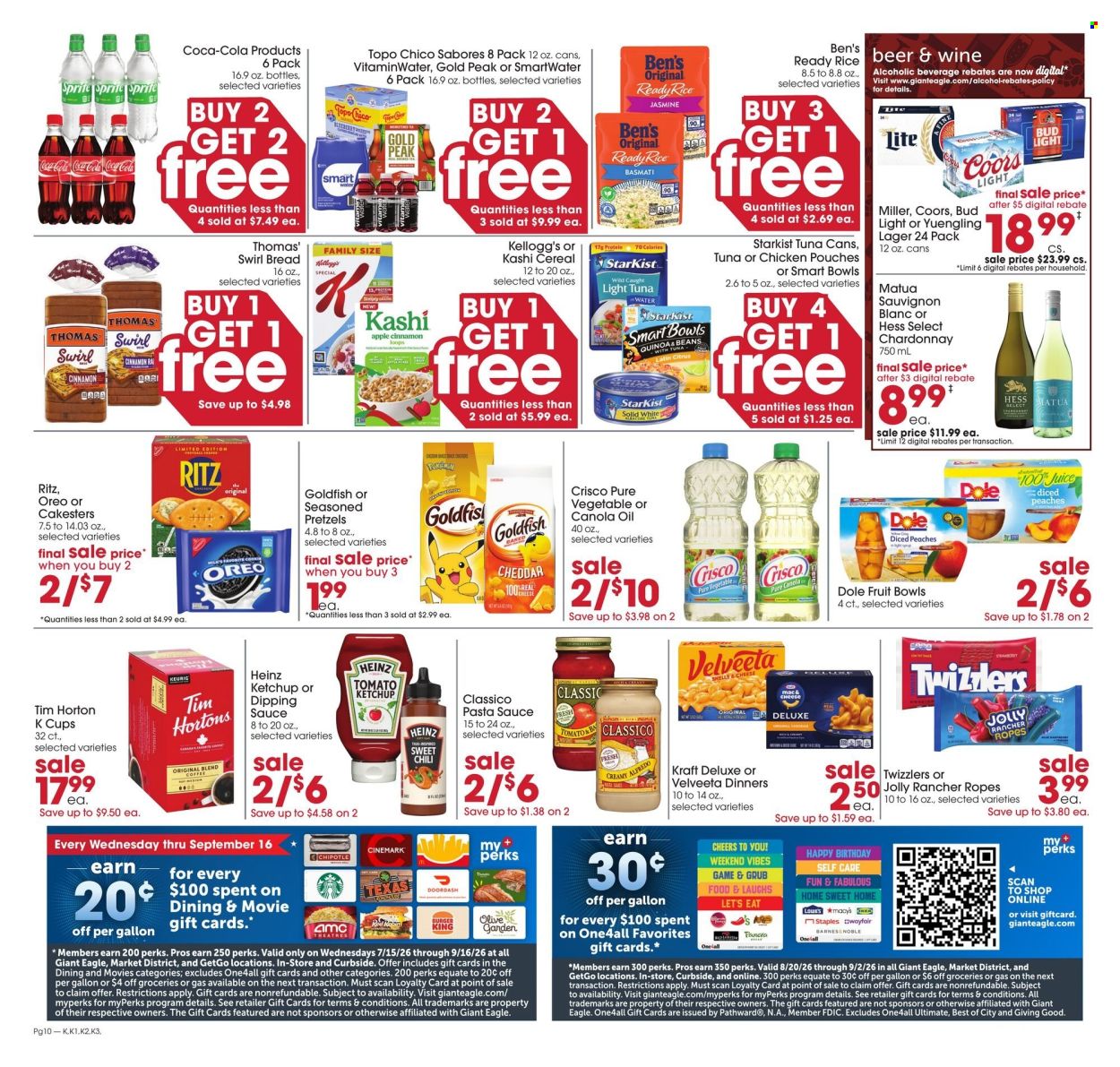 Giant Eagle ad  - 08.20.2026 - 08.26.2026. Page 10