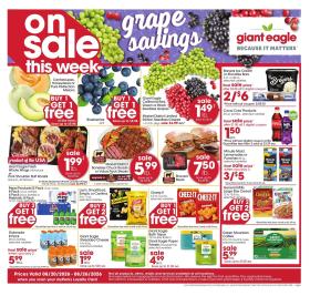 Giant Eagle - Weekly Sale        