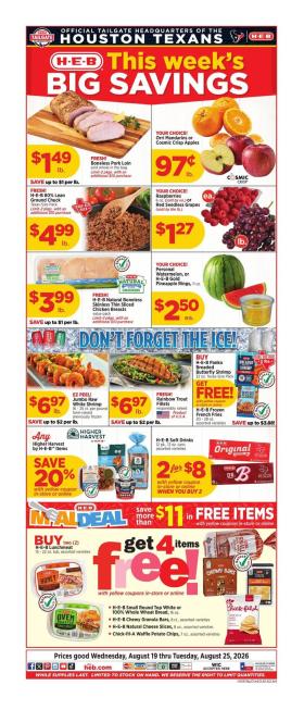 H-E-B - Weekly Ad