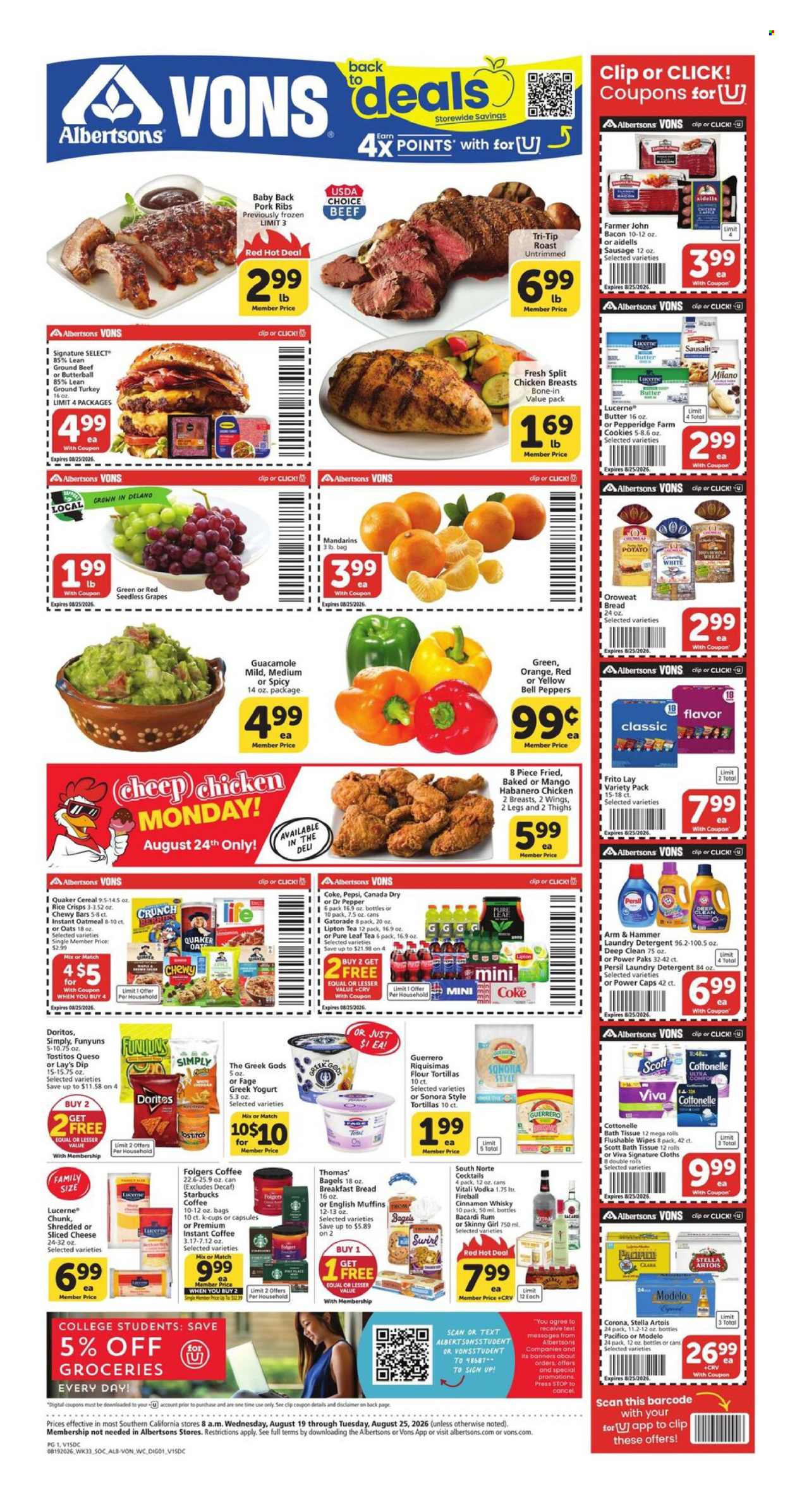 Vons ad  - 08.19.2026 - 08.25.2026. Page 1