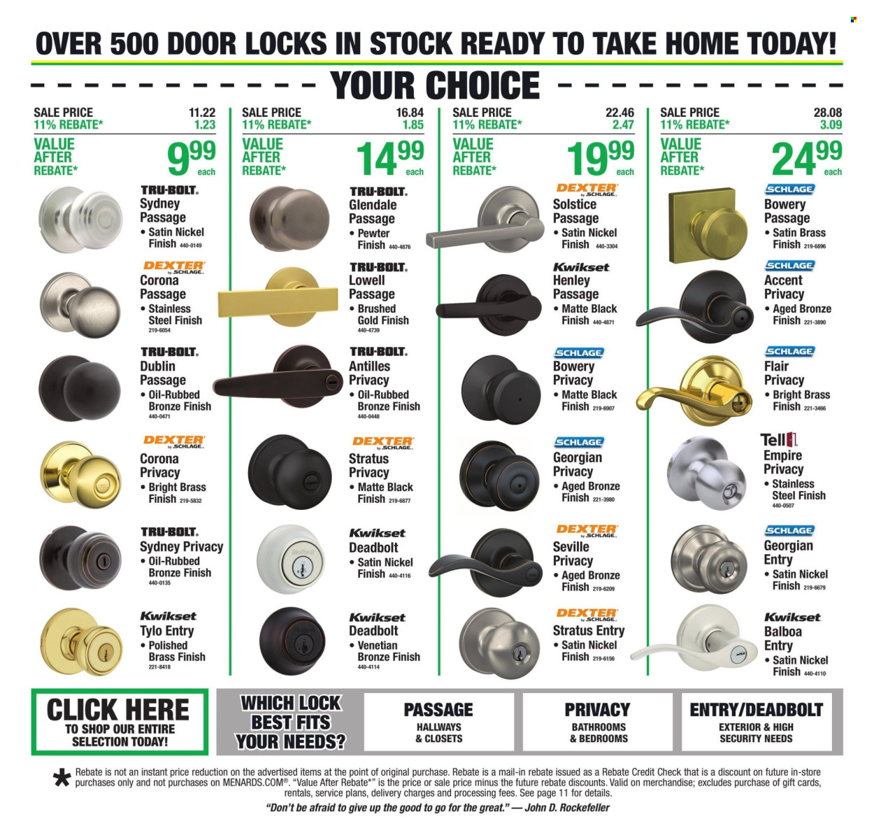 Menards ad  - 08.20.2026 - 08.30.2026. Page 9