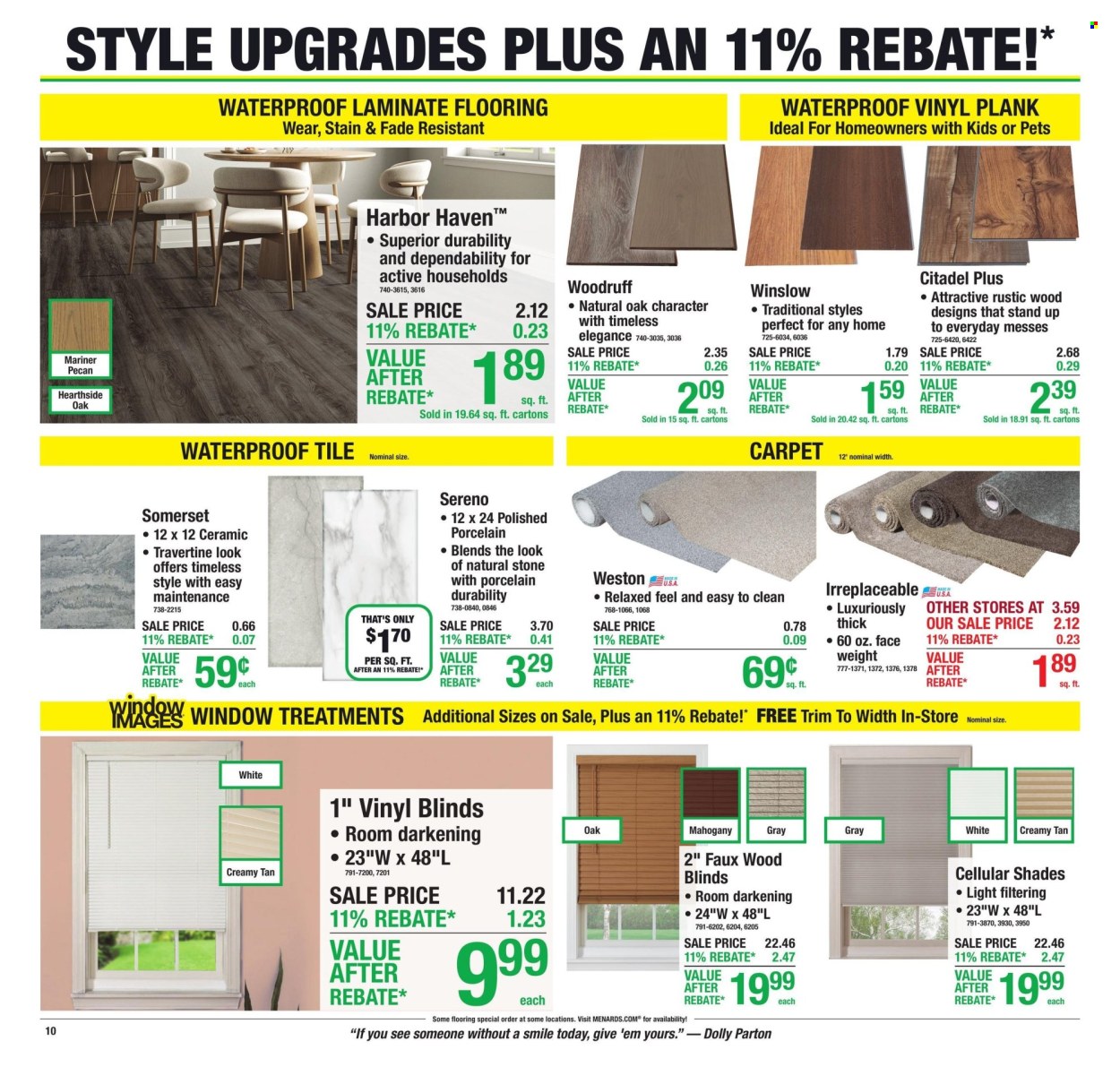 Menards ad  - 08.20.2026 - 08.30.2026. Page 19
