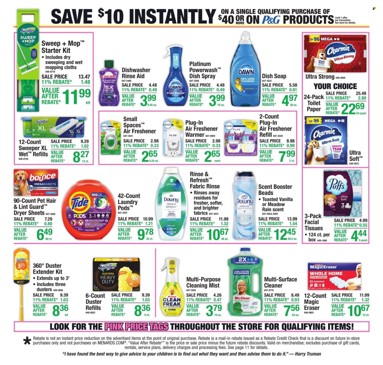 Menards ad  - 08.20.2026 - 08.30.2026. Page 2
