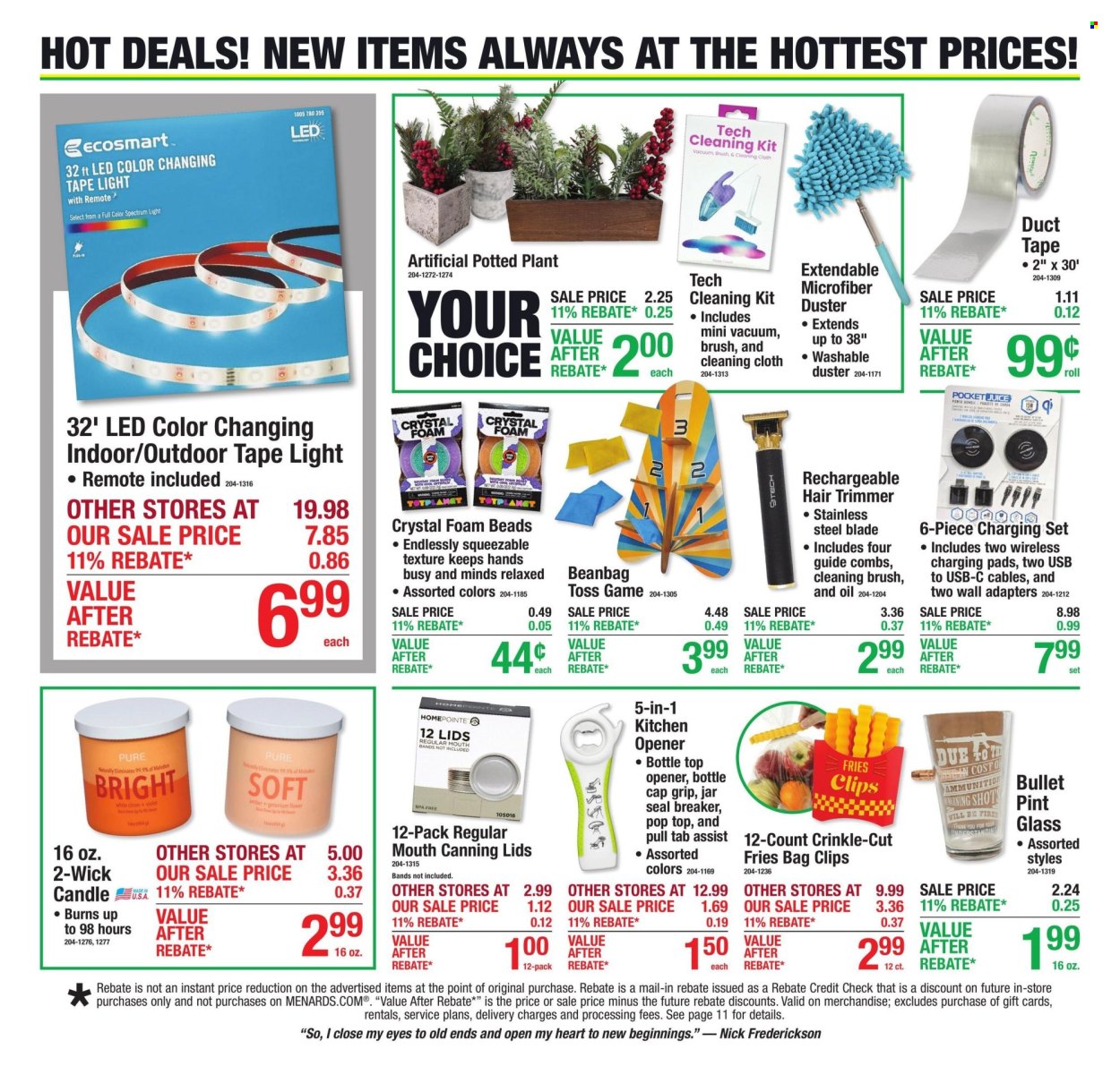 Menards ad  - 08.20.2026 - 08.30.2026. Page 3