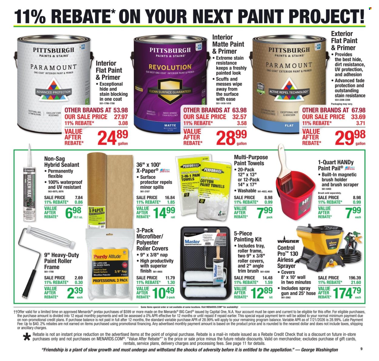 Menards ad  - 08.20.2026 - 08.30.2026. Page 18