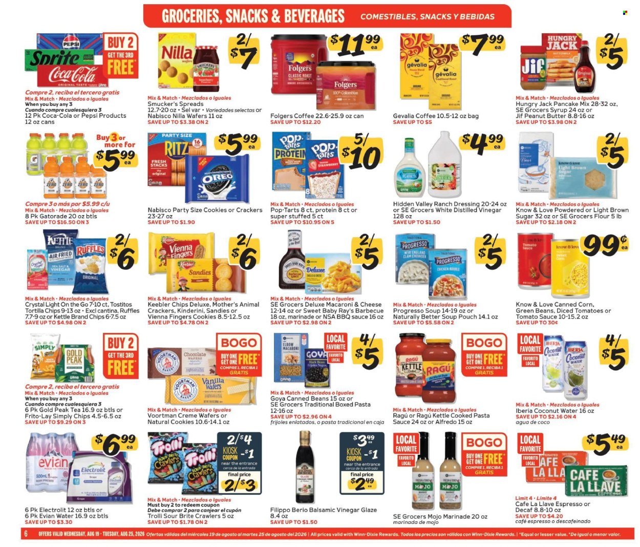 Winn Dixie ad  - 08.19.2026 - 08.25.2026. Page 6