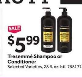 Tresemme Shampoo or Conditioner