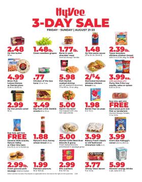 Hy-Vee - 3 Day Sale