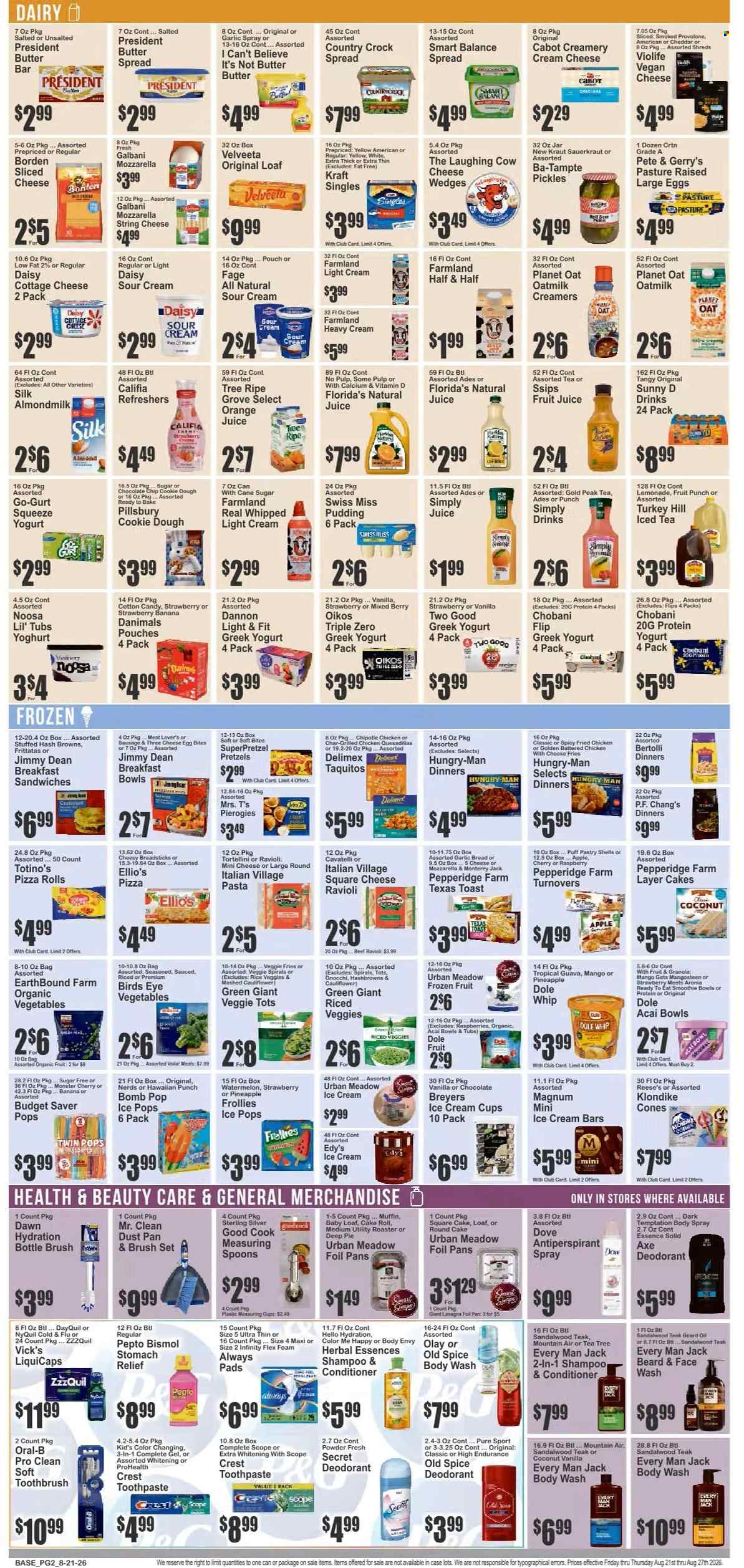 Key Food ad  - 08.21.2026 - 08.27.2026. Page 2