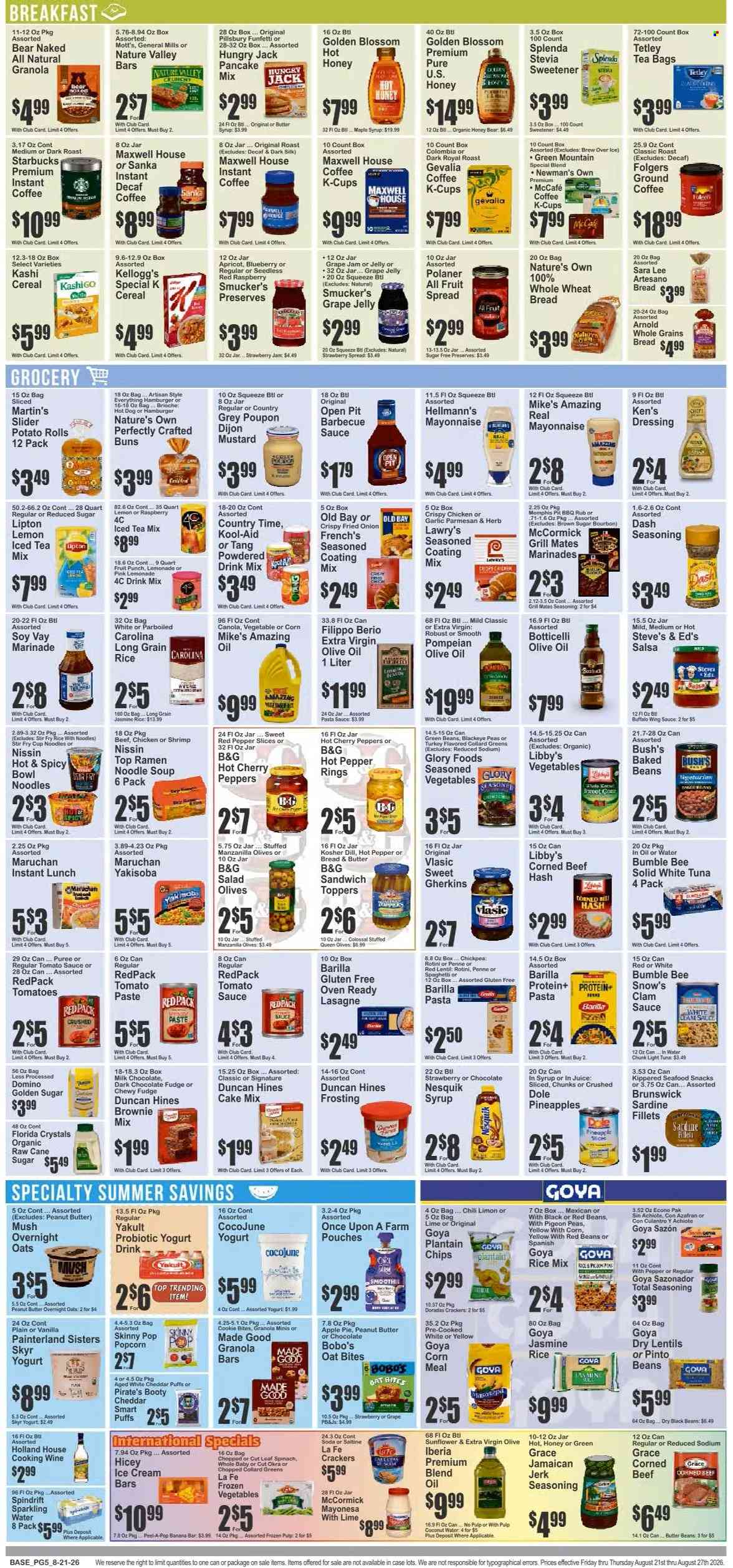 Key Food ad  - 08.21.2026 - 08.27.2026. Page 5