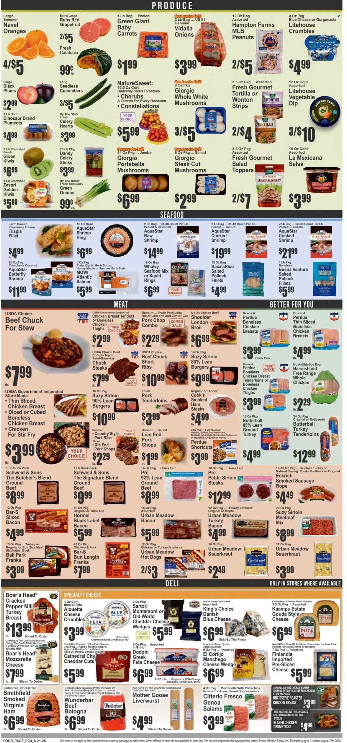 Key Food ad  - 08.21.2026 - 08.27.2026. Page 4