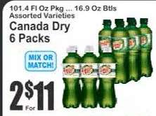 Canada Dry 6 Packs
