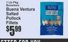 Buena Ventura Salted Pollock Fillets