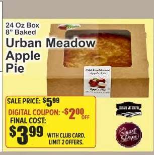 Urban Meadow Apple Pie