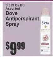 Dove Antiperspirant Spray