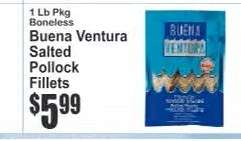 Buena Ventura Salted Pollock Fillets