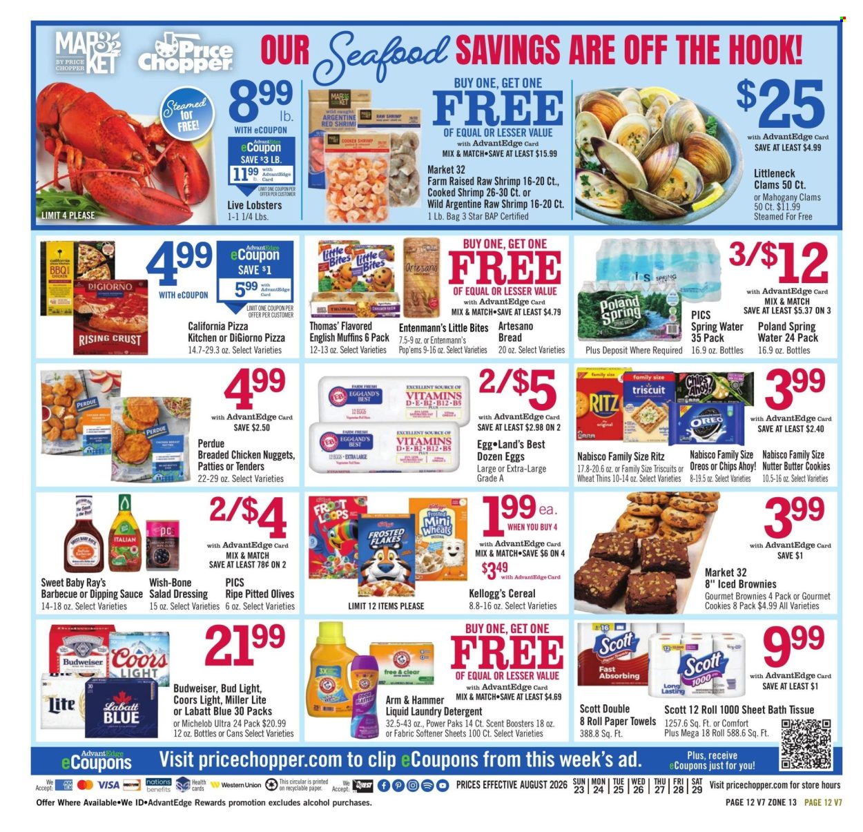 Price Chopper ad  - 08.23.2026 - 08.29.2026. Page 12