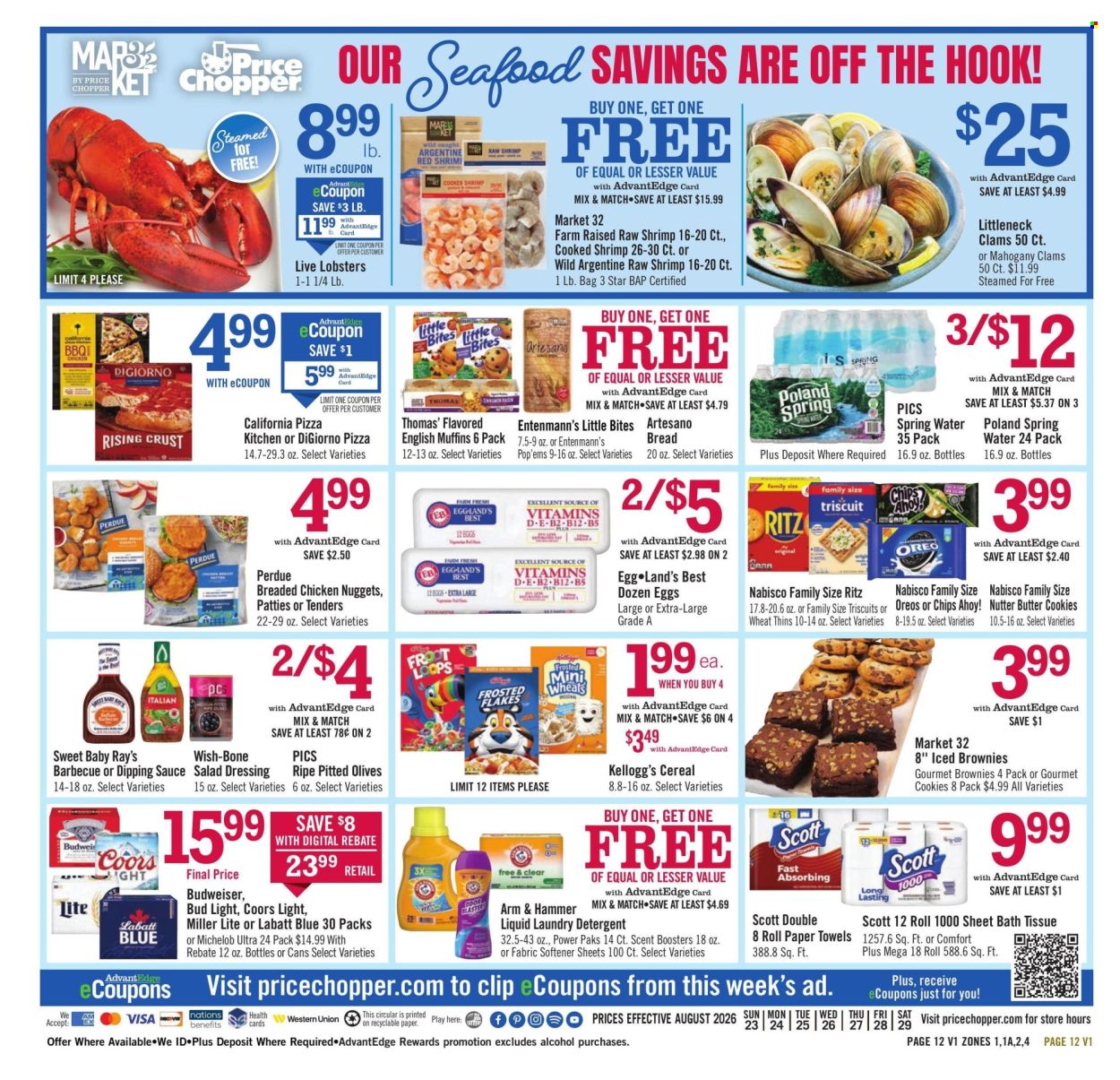 Price Chopper ad  - 08.23.2026 - 08.29.2026. Page 12