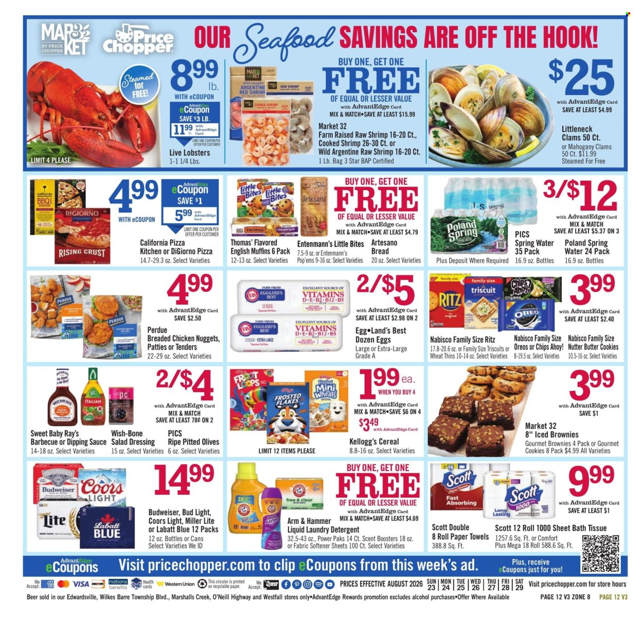 Price Chopper ad  - 08.23.2026 - 08.29.2026. Page 12