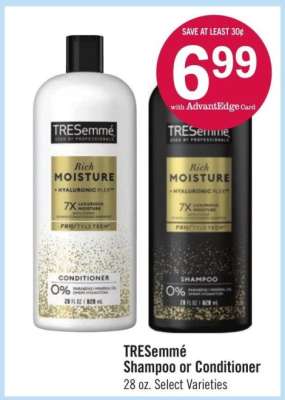 Tresemme Shampoo or Conditioner
