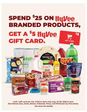 Hy-Vee - Gift Card Promotion