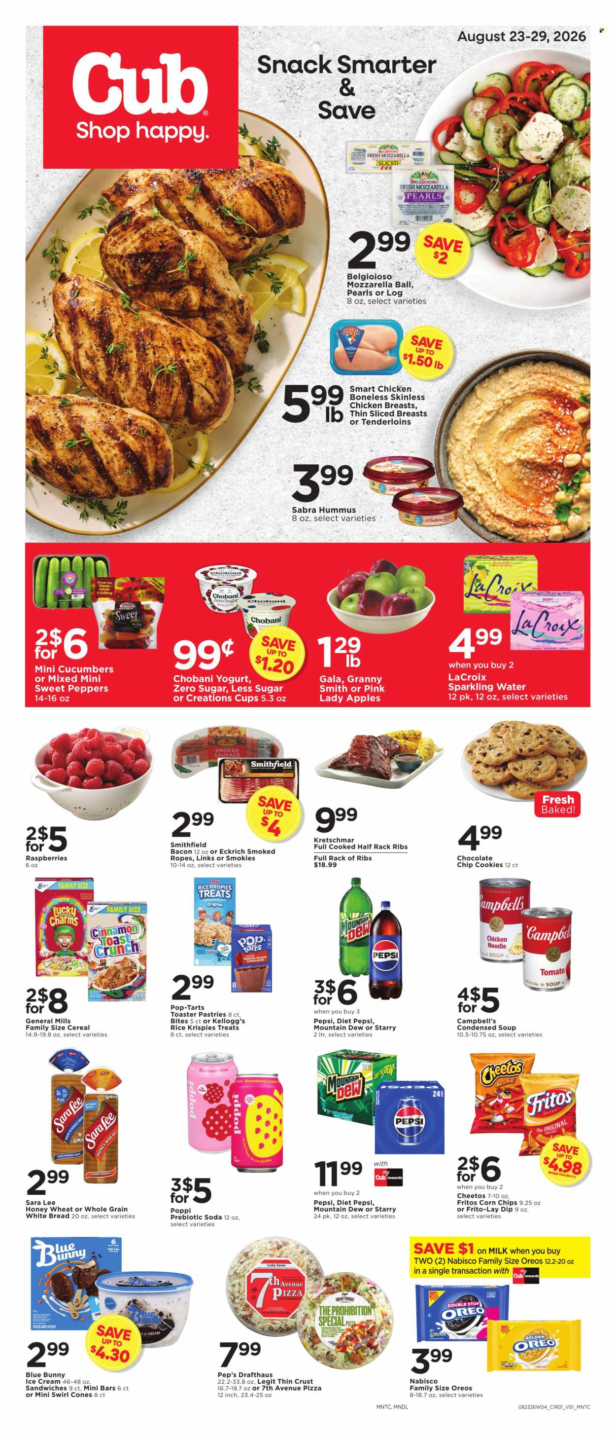 Cub Foods ad  - 08.23.2026 - 08.29.2026. Page 1