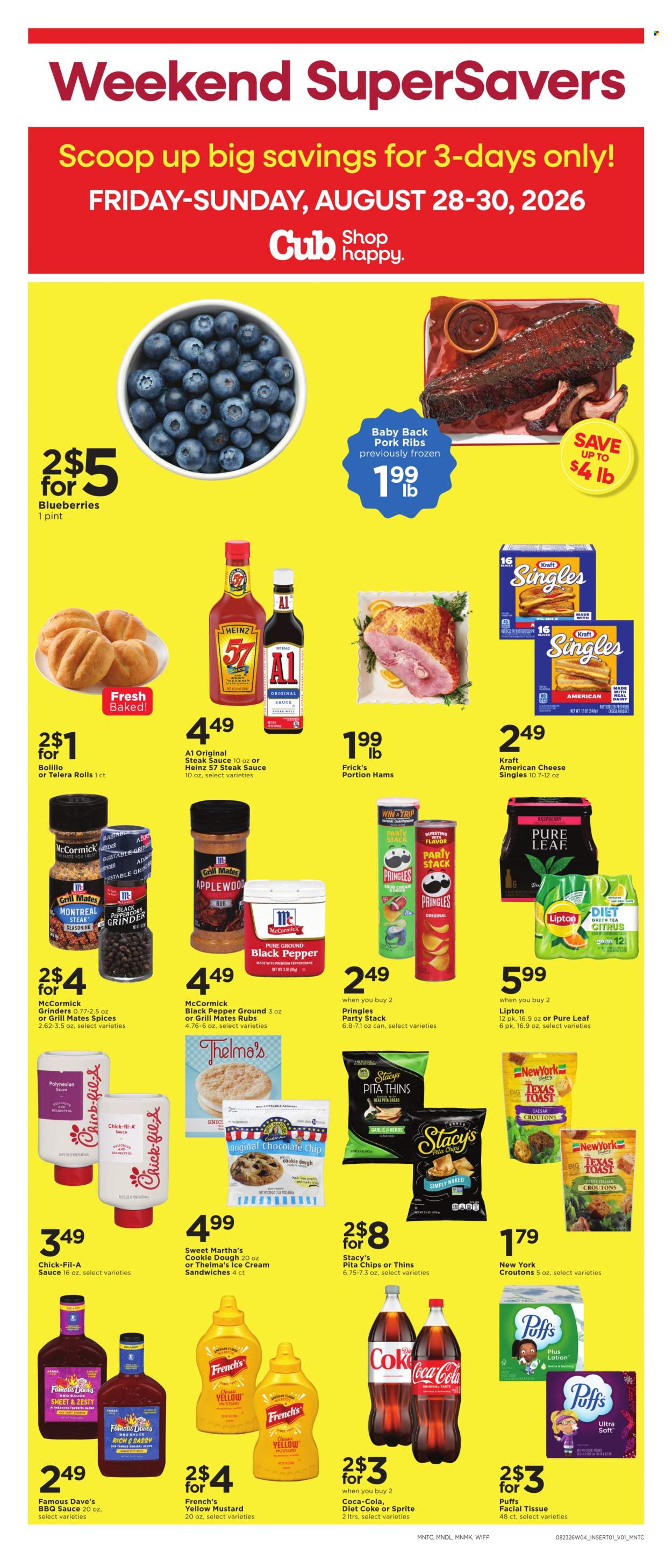 Cub Foods ad  - 08.23.2026 - 08.29.2026. Page 3