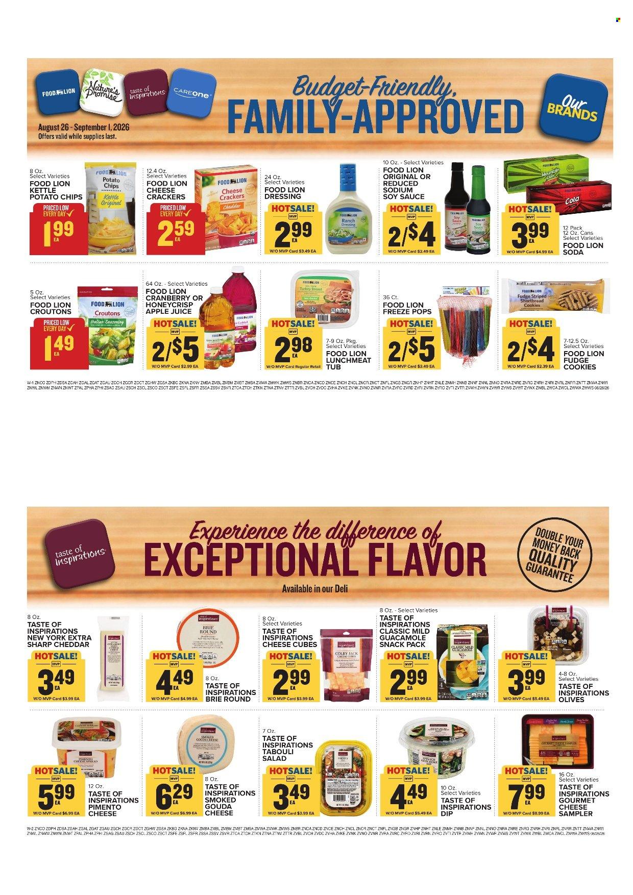Food Lion ad  - 08.26.2026 - 09.01.2026. Page 9