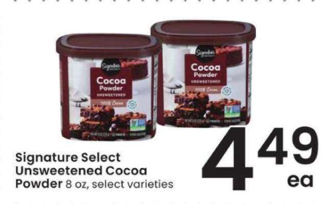 Signature Select Unsweetened Cocoa Powder