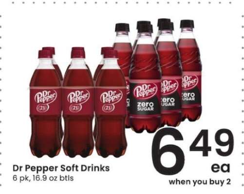 Dr Pepper Soft Drinks