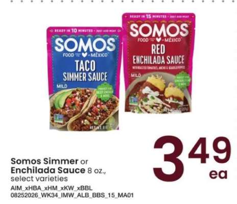 Somos Simmer or Enchilada Sauce