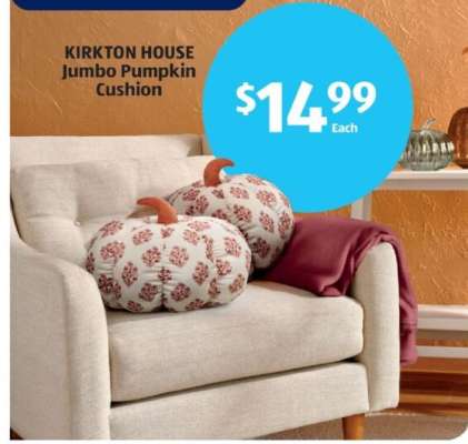 KIRKTON HOUSE Jumbo Pumpkin Cushion